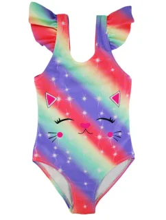 Jednodílné dívčí plavky s model 18358291 - Noviti