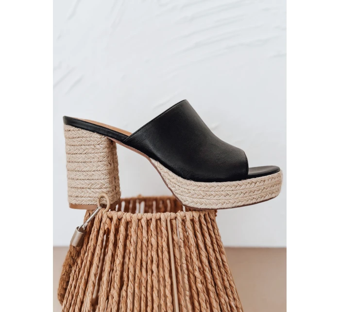 Dámské žabky HOTTRENDY black FashionStreet ZY0989