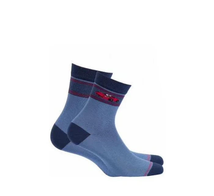 Skarpety  chłopięce wzorowane model 16126614 - Wola