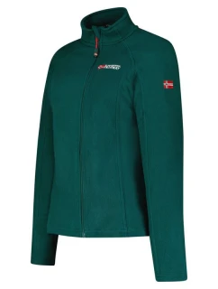 Geografické Norsko TUG FZ DARK GREEN DB LADY 235 WW3123F/GN fleecová mikina