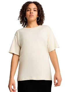Dámské tričko Puma ESS Relaxed Tee beige 684971 87