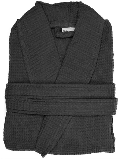 Waffle Bathrobe župan anthracite model 22527435 - The One Towelling