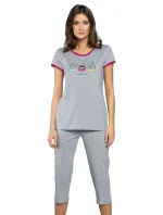 Italian Fashion Tabata cr.r. sp.3/4 barva: melange/amarantová