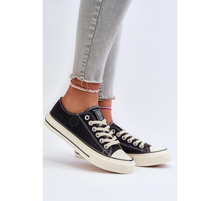 Nízké Dámské Tenisky Big Star model 21654809 Černé - Big Star Shoes