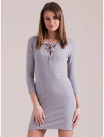 Šaty CZ SK 1410.52 světle šedá