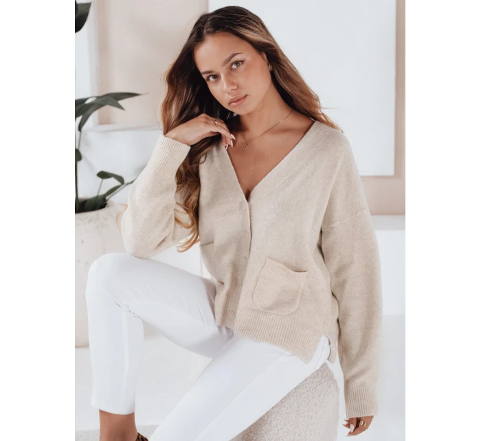 Dámský svetr SORELIE ecru FashionStreet MY2510