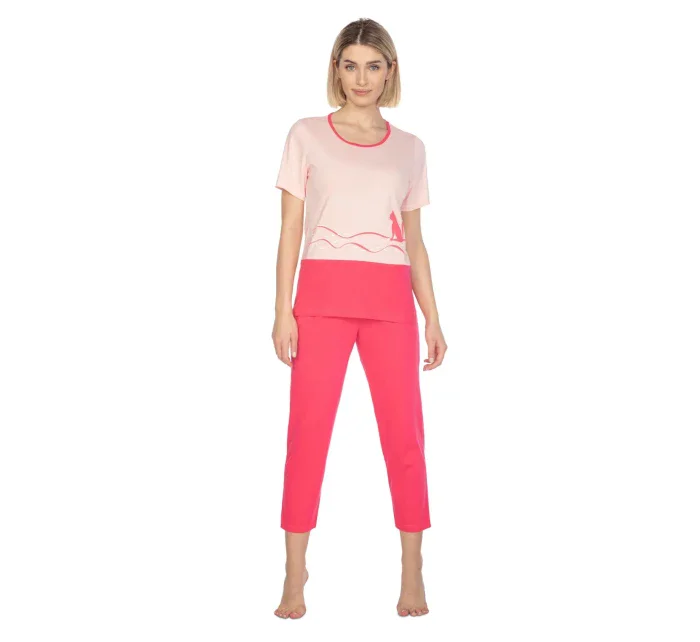 Dámské pyžamo model 19584135 pink plus - Regina