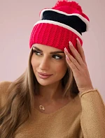 Kinga dámská čepice K297 pink neon+green