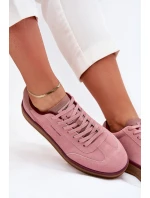 Semišové Dámské Tenisky Růžové model 21703337 - Daniel Lopez Just Dare Semišové Dámské Tenisky Růžové model 21703337 - Daniel Lopez Just Dare