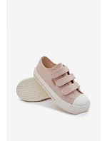 Dětské tenisky na suchý zip Big Star TT374174 Béžové