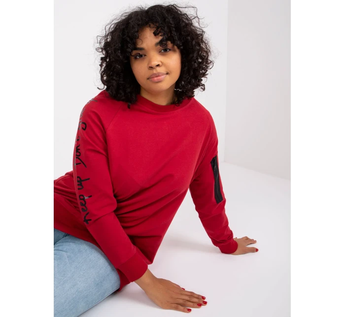 Tunika RV TU 7158.76P tmavě červená