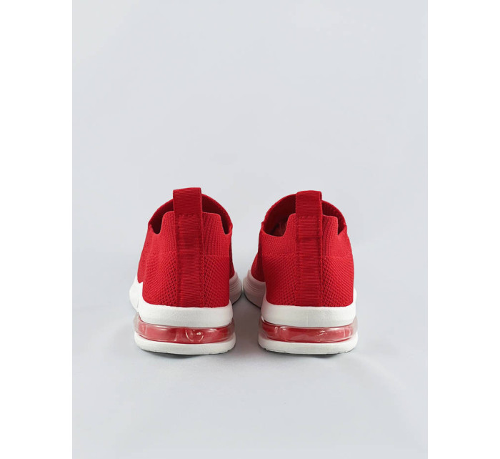 Červené dámské nazouvací sportovní boty (LDH886)