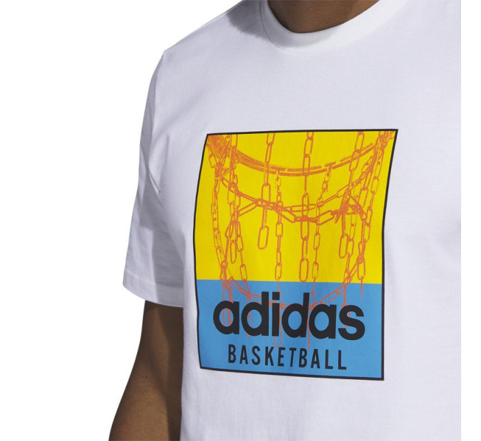 Tričko adidas Chain Net Basketball Graphic Tee M IC1861 pánské