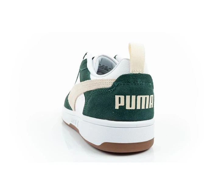 Sportovní obuv Puma pánské tenisky Rebound v6 fashionable comfortable white green Sportovní obuv Puma pánské tenisky Rebound v6 fashionable comfortable white green