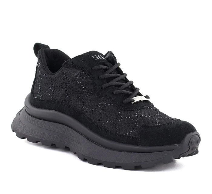 Dámské tenisky se síťovinou a zirkony černé model 22081656 - Hikvision Dámské tenisky se síťovinou a zirkony černé model 22081656 - Hikvision