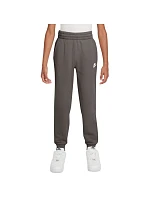 Dětské kalhoty Sportswear Club Fleece, šedé, model 22311138 289 - NIKE