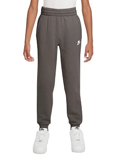 Dětské kalhoty Nike Sportswear Club Fleece, šedé, FD3008, 289