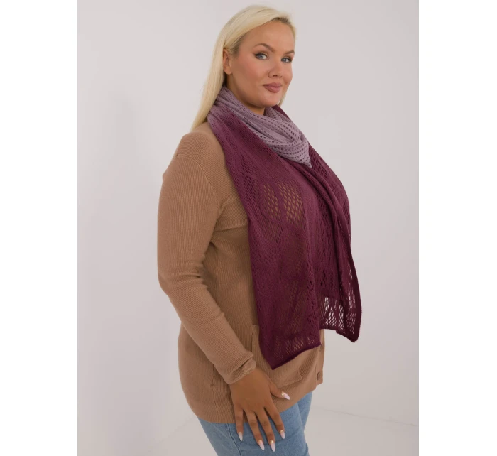 Szalik AT SZ model 20473647 jasny fioletowy - FPrice