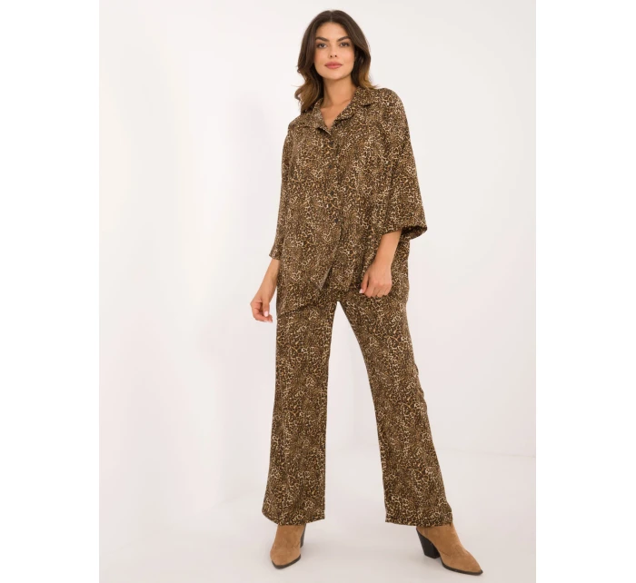 Komplet DHJ KMPL czarno beżowy model 20493310 - FPrice Komplet DHJ KMPL czarno beżowy model 20493310 - FPrice