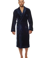 Pánský župan 2111 Luca tm. modrá - L&L