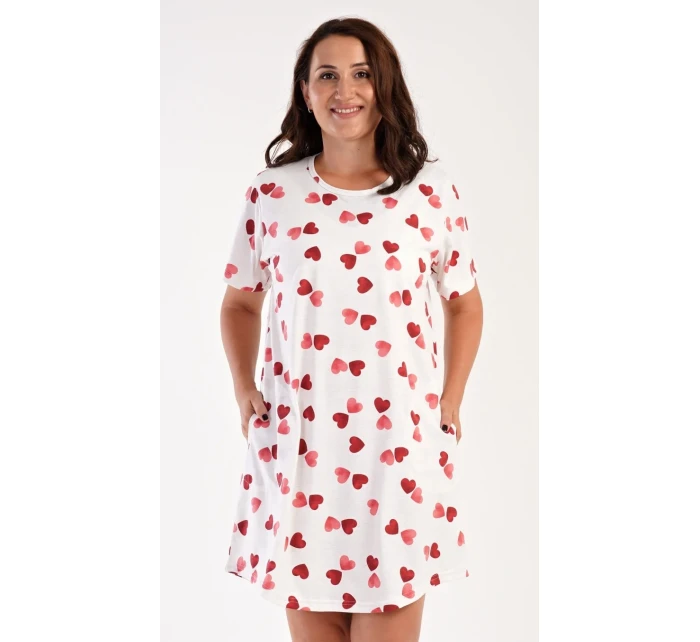 Dámské domácí šaty s krátkým rukávem model 18977131 - Vienetta