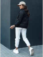 Dámská přechodná prošívaná bunda se stojáčkem SALECA černá FashionStreet TY4414