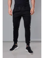 Černé pánské teplákové kalhoty (68XW01-3) Černé pánské teplákové kalhoty (68XW01-3)