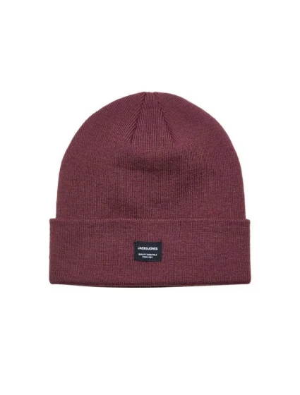 Jack & Jones Jacdna Beanie Noos M 12092815 burgundy pánské