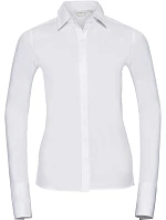 Elastická halenka s dlouhým rukávem 11. white model 22475954 - Russell Athletic Elastická halenka s dlouhým rukávem 11. white model 22475954 - Russell Athletic