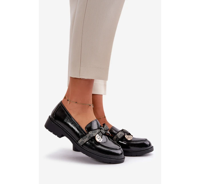 Dámské Mokasíny S Mašlí Černé model 21668160 - S.Barski
