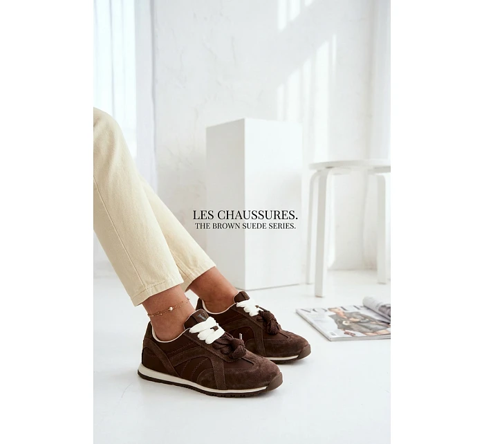 Kožené tenisky Vinceza Dámské 86427 Čokoládové Kožené tenisky Vinceza Dámské 86427 Čokoládové