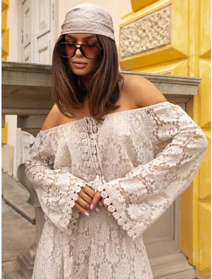 Bluzka MI BZ model 21057833 beżowy - FPrice