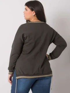 Halenka RV BZ 7157.87P tmavá khaki