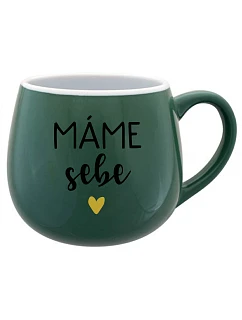 zelený keramický hrníček 300 ml model 22163584 - Giftela