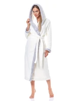 Dlouhý dámský župan L&L 9145 Hft 4XL Dlouhý dámský župan L&L 9145 Hft 4XL
