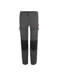 Dětské kalhoty na zip Nordfjord Slim Fit Anthracite (853-602)