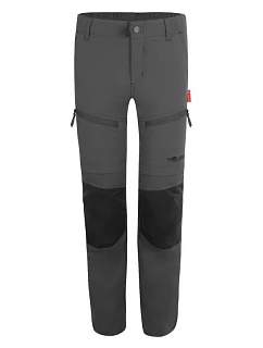 Dětské kalhoty na zip Nordfjord Slim Fit Anthracite (853-602)