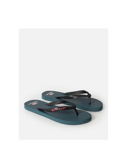 Plážové žabky RIP CURL Icons Of Surf Bloom Open Toe, tyrkysové