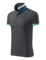 Malfini Collar Up M MLI-25683 světle antracitová polokošile