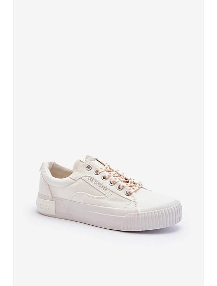Dámské tenisky model 21650014 Bílé - Lee Cooper Dámské tenisky model 21650014 Bílé - Lee Cooper