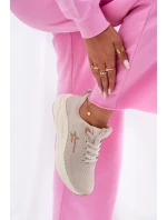 Sportovní Boty Tenisky Dámské Big Star model 21692203 HIPOLY SYSTEM Béžové - Big Star Shoes