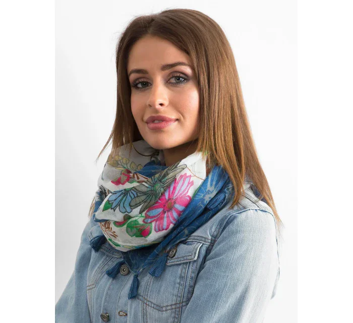 Chustka AT CH model 18487025 ciemny niebieski - FPrice