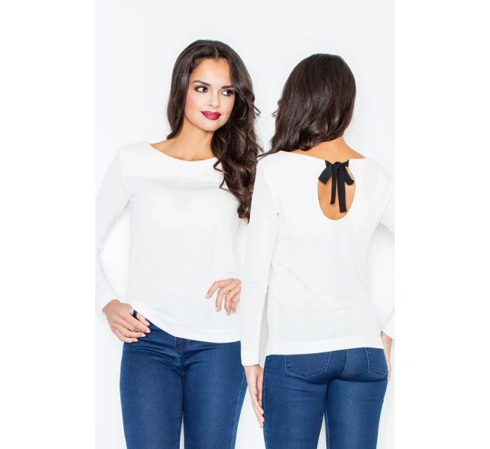 Svetr Melissa model 18488322 ecru - Figl Svetr Melissa model 18488322 ecru - Figl