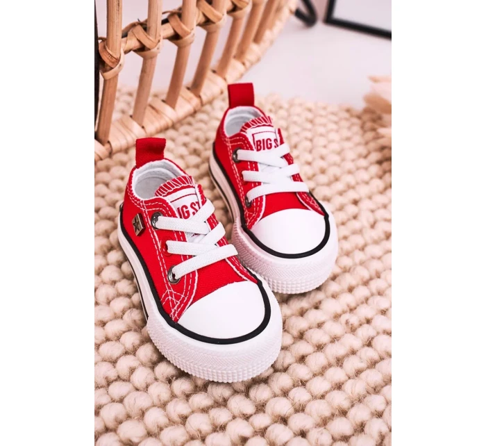 Dětské klasické tenisky Big Star - červené