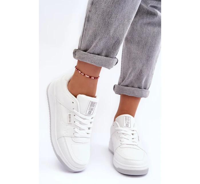 Dámská sportovní obuv Tenisky Big Star Bílá Dámská sportovní obuv Tenisky Big Star Bílá