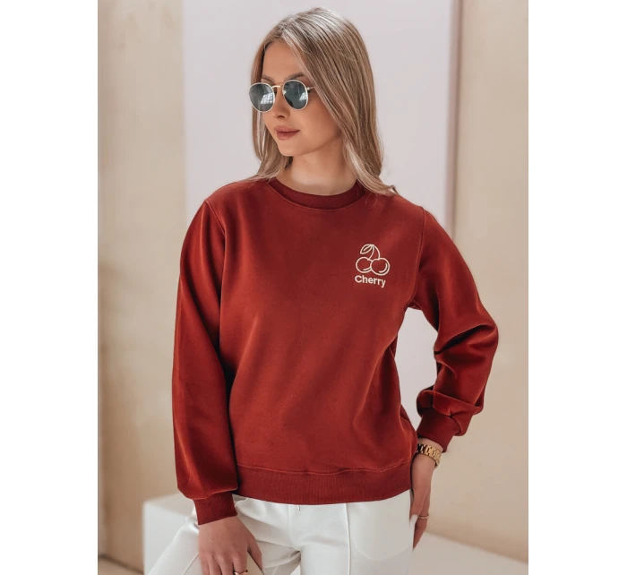 Dámská oversize mikina s výšivkou  model 21988015 - Dstreet