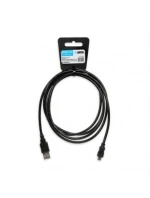 IBOX USB 2.0 A/B MICRO kabel 1,8M IKU2M18 (USB 2.0 typ A - USB 2.0 typ A ; 1,8m; barva černá)