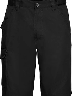 Russell Athletic 002M Pracovní keprové kraťasy 12.002M black