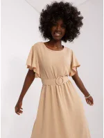 Sukienka DHJ SK model 21110928 beżowy - FPrice