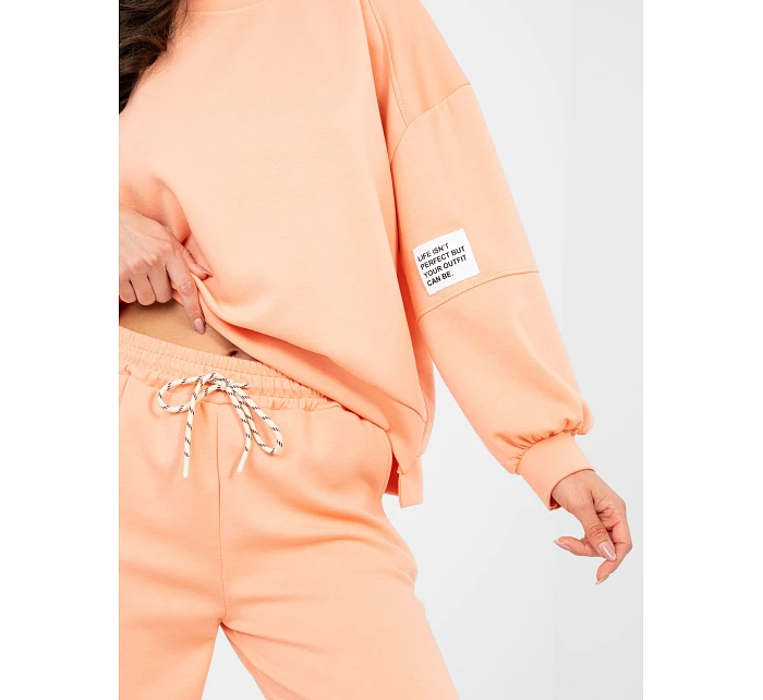 IT DR tepláky 9781.93 světle oranžová